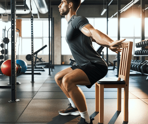 Chair Sits Exercise